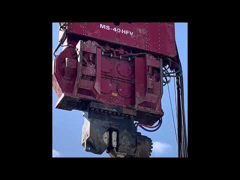 Видео: Погружение трубошпунта