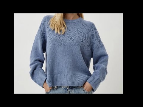 Видео: Очаровательные модели. Схемы узоров.