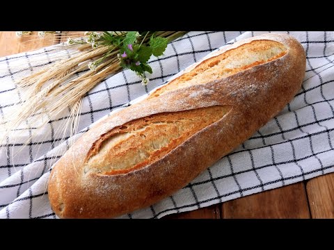Видео: Пшеничный Хлеб с отрубями на закваске🌾 Легкий рецепт👍