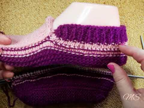 Видео: #вяжуивяжу😉 Следки без шва с подошвы.