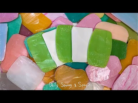 Видео: Breaking dry soap plates. Soap ASMR. мыло АСМР. Satisfying video /32/