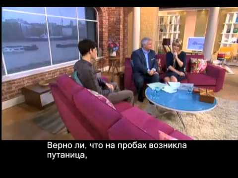Видео: Колин Морган о ролях в "Мерлине" и "Буре" [RUS SUB]
