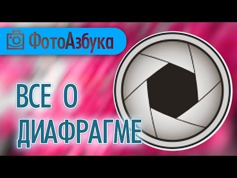 Видео: Диафрагма что это такое и на что влияет - уроки фотографии для начинающих  07 | Фотоазбука