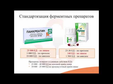 Видео: 31.1. Средства, влияющие на функцию поджелудочной железы. Ферментные и антиферментные препараты