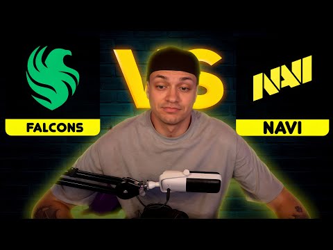 Видео: СЛАВА БУСТЕР СМОТРИТ:  ESL Pro League S22 Falcons vs NAVI
