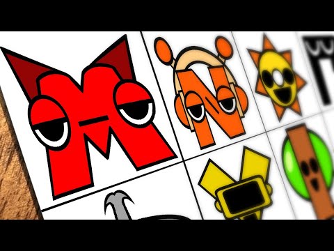 Видео: Drawing INCREDIBOX SPRUNKI But RUSSIAN Alphabet Lore (М-Э) / How to draw Sprunki (NORMAL Mode)