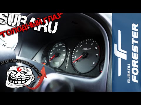 Видео: Не смотри на лампочку -  смотри на стрелку! Subaru Forester SF