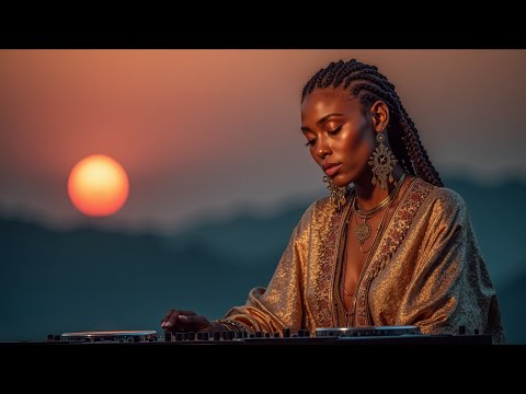 Видео: Афро-хаус DJ Закатная Серенада | Ритмичный Deep House Микс Прямо с Горизонта 🌅