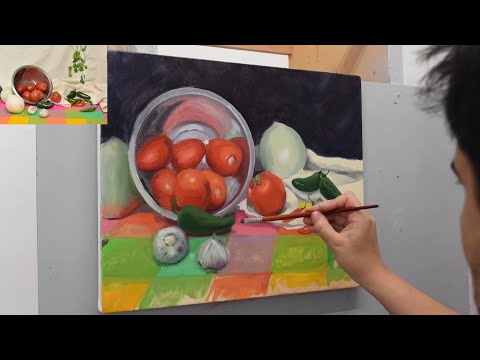 Видео: Мой пошаговый процесс рисования