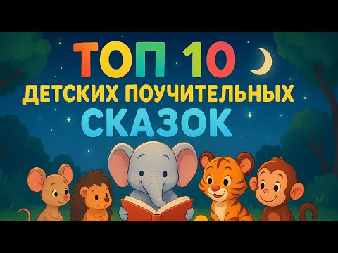 Видео: ТОП 10 ЛУЧШИХ ДЕТСКИХ ПОУЧИТЕЛЬНЫХ СКАЗОК / СКАЗКИ НА НОЧЬ / ЗАСЫПАЙКА 