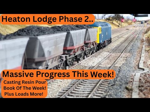 Видео: Heaton Lodge, этап 2 — значительный прогресс, а также заливка литьевой смолы, поставки и многое д...