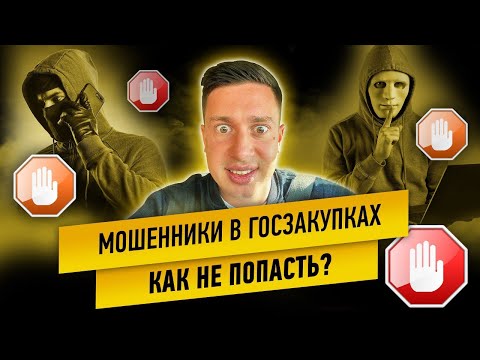 Видео: Мошенники в Госзакупках. Как распознать и не попасть?