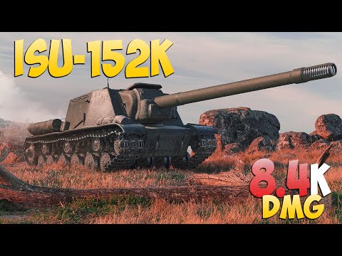 Видео: ИСУ-152К - 6 Kills 8.4K DMG - Одно место! - Мир Танков
