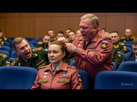 Видео: "ЧТО ЭТО ЗА СУКА?" - Наглый генерал унизил женщину, не зная, что она его новый КОМАНДУЮЩИЙ