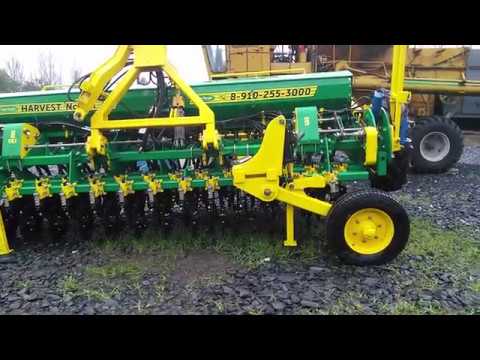 Видео: сеялка зерновая HARVEST NO-TILL 4,2 доработка