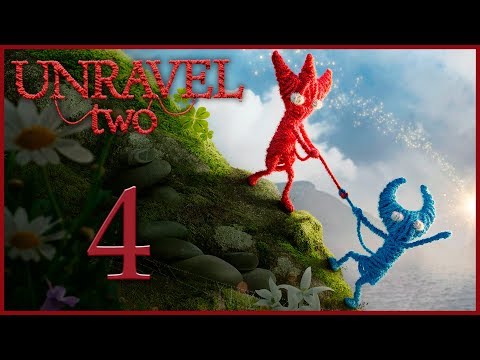 Видео: Unravel 2 - Кооператив - Little frogs [#4] | PC