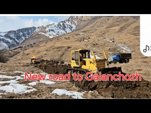 Видео: New road to Galanchozh. Новая дорога в Галанчож.