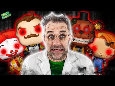 Видео: СТРАШНЫЙ КЛОУН, ЧАКИ И АНИМАТРОНИКИ FNAF FUNKO POP! ДОКТОР ЗЛЮ И СВИНОТРОН - СБОРНИК УЖАСОВ!