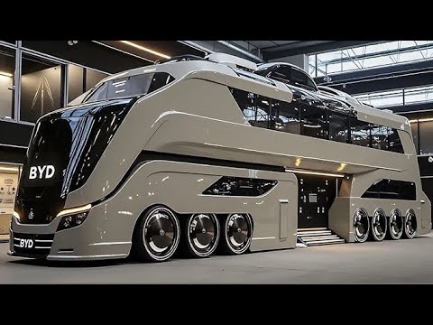 Видео: 2026 BYD Motorhome – Новый уровень роскоши и технологий на колёсах! 🚐✨