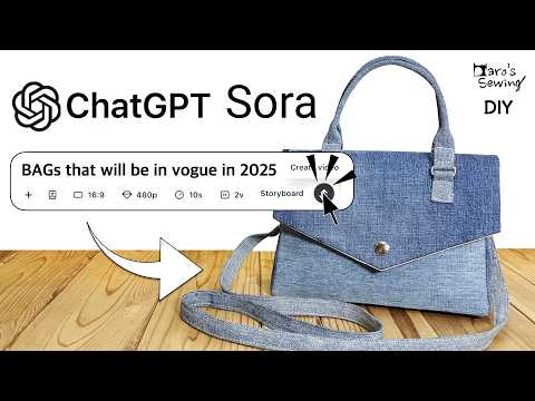 Видео: «Генеративный ИИ»  создано на основе прослушивания «Популярных сумок этого года» #ручнаяработа #урок