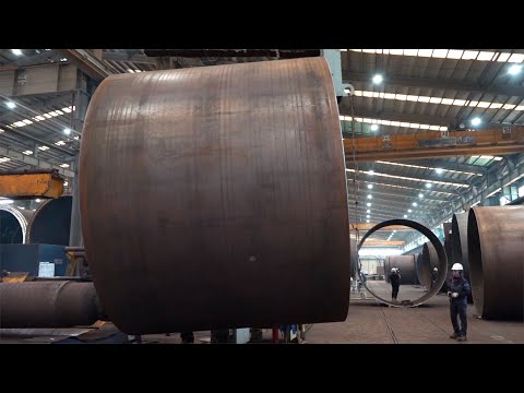 Видео: Великолепный размер! Процесс изготовления и установки опор ветрогенератора