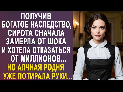 Видео: Получив богатое наследство, сирота сначала замерла от шока и хотела отказаться от миллионов...