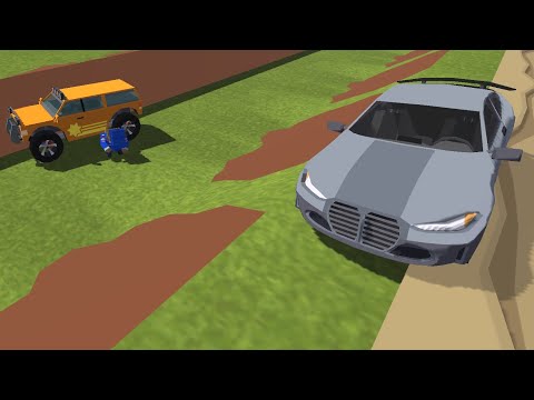 Видео: Врезался в джип врагов всё только начинается 