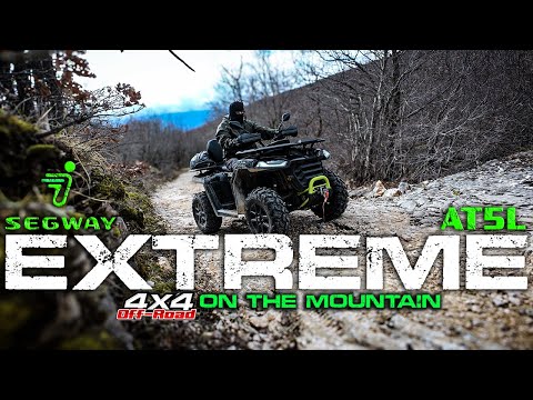 Видео: ATV Segway AT5L │ЭКСТРЕМАЛЬНЫЙ OFF-ROAD – ДИНАРА
