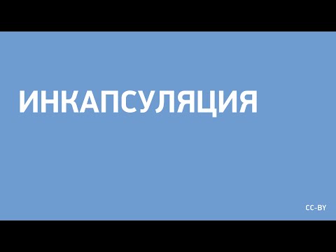 Видео: Инкапсуляция
