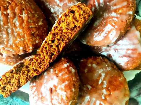 Видео: Овсяные пряники заварные,на меду