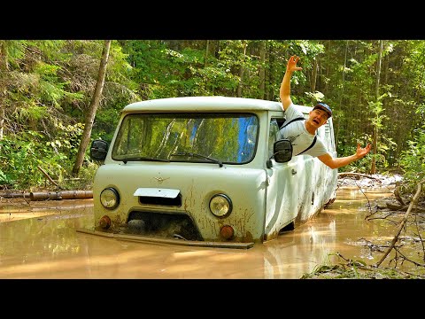 Видео: Бездорожье на буханке! Какой вездеход лучше? ЧАСТЬ 2