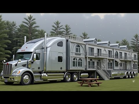 Видео: 10 миллионов долларов за гостиную на колёсах? 2026 Kenworth T2000 внутри