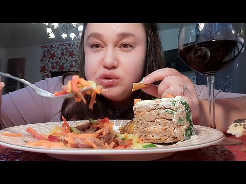 Видео: МУКБАНГ💥Хоть ПОЕСТЬ ЛАДОМ😋🍽️