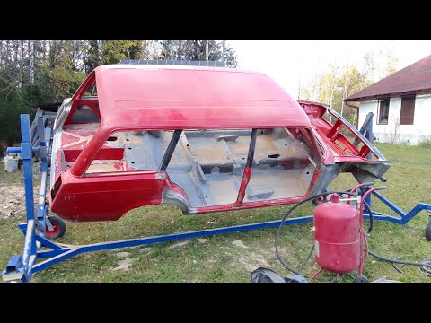 Видео: Реставрация дедушкиной ВАЗ-2104 - Неделя 39