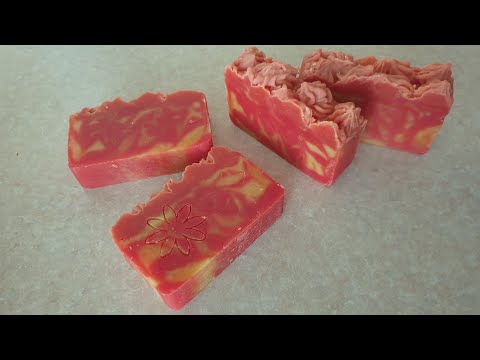 Видео: Мыло с нуля с маслом облепихи. Рецепт. Homemade soap from oil. Recipe.