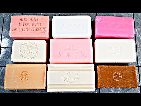 Видео: ASMR SOAP. 🩷🤍🤎Резка сухого мыла. Satisfying video🩷🤍🤎