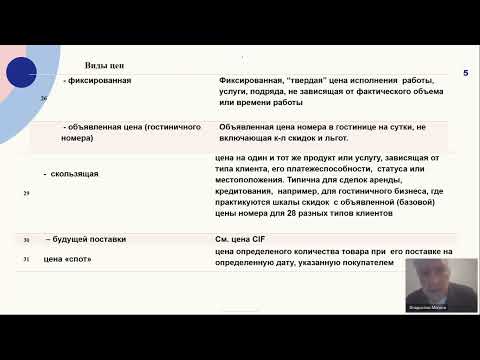 Видео: Виды цен и виды стоимости в судебной стоимостной экспертизе — В.Н. Мягков 2025-11-07