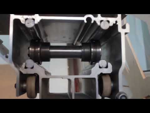 Видео: Роликовая каретка в разрезе на ФРС  Filato FL - 3200F