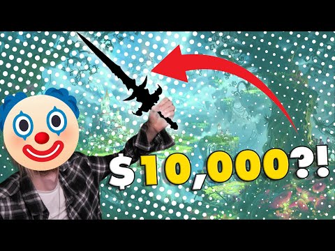 Видео: 10 тысяч долларов за меч?! дикий обман на Kickstarter MMO?