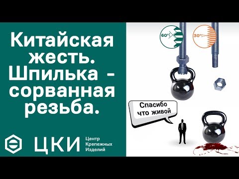 Видео: Шпилька резьбовая DIN 975 | ЦКИ