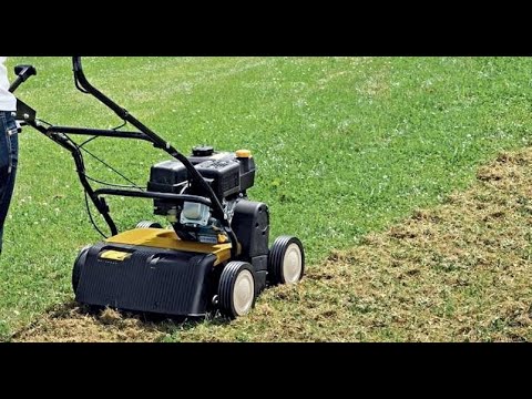 Видео: Скарификатор. Когда хочешь идеальный газон.