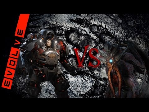 Видео: Evolve Бабуля против Древнего Кракена