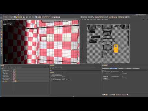 Видео: CINEMA 4D UV mapping Часть 2