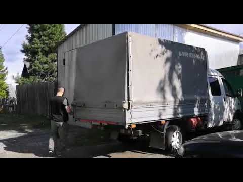 Видео: Быстросъёмные каркас тента газель!!