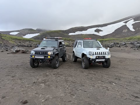 Видео: Камчатка Suzuki Jimny Каньон Опасный Сломались все