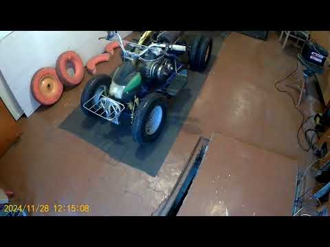 Видео: Детск. квадроцикл БИНЧ-3, модернизац. ч.7.