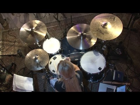 Видео: Гильzа - Социум. Наше Радио. Программа "Воздух". (drums - Виктория Ткаченко)