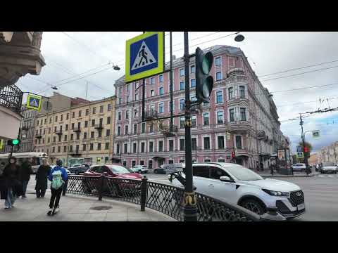 Видео: Улица Чайковского — тихая прогулка по Санкт-Петербургу от Таврического садика до Фонтанки 4к