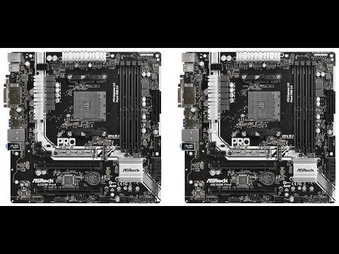 Видео: ASROCK A320M (AB350M) PRO4 - Лучшие mATX материнки для AM4?