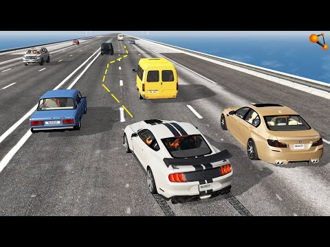 Видео: СМЕРТЕЛЬНЫЕ ШАШКИ! ИГРЫ НА ДОРОГЕ ПРИВЕЛИ К АВАРИИ | BeamNG.drive